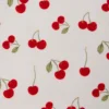 Calella Charm-Detail Triangle Bikini Top in Cherry Print Calella Charm-Detail Triangle Bikini Top in Cherry Print