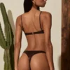 Mar Cheeky Bikini Bottoms in Bronze