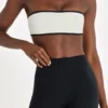 Soft Active Bandeau Sports Bra in Ivory Soft Active Bandeau Sports Bra in Ivory