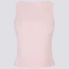 Soft Active Boat-Neck Open-Back Tank Top in Ballet Pink Soft Active Boat-Neck Open-Back Tank Top in Ballet Pink