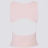 Soft Active Boat-Neck Open-Back Tank Top in Ballet Pink Soft Active Boat-Neck Open-Back Tank Top in Ballet Pink