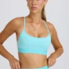 Soft Active Cross-Back Sports Bra in Aqua Soft Active Cross-Back Sports Bra in Aqua