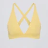 Soft Active Cross-Back Sports Bra in Lemon Soft Active Cross-Back Sports Bra in Lemon