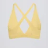 Soft Active Cross-Back Sports Bra in Lemon Soft Active Cross-Back Sports Bra in Lemon