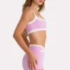 Soft Active Sports Bra in Sweet Pink
