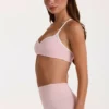 Soft Active Sports Bra in Blush Marl Soft Active Sports Bra in Blush Marl